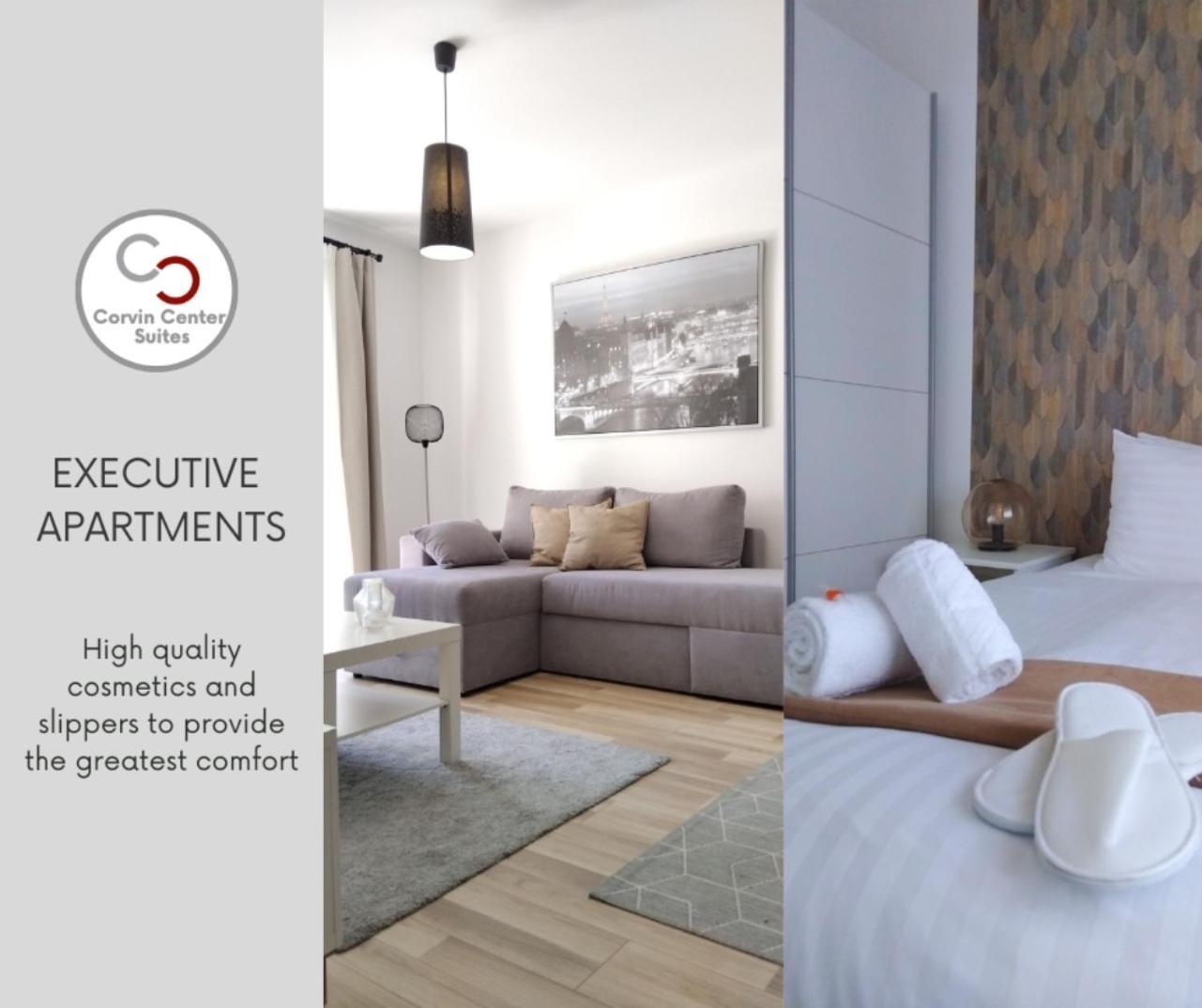 คอร์วิน เซนเตอร์ สวีท Aparthotel บูดาเปสต์ ภายนอก รูปภาพ